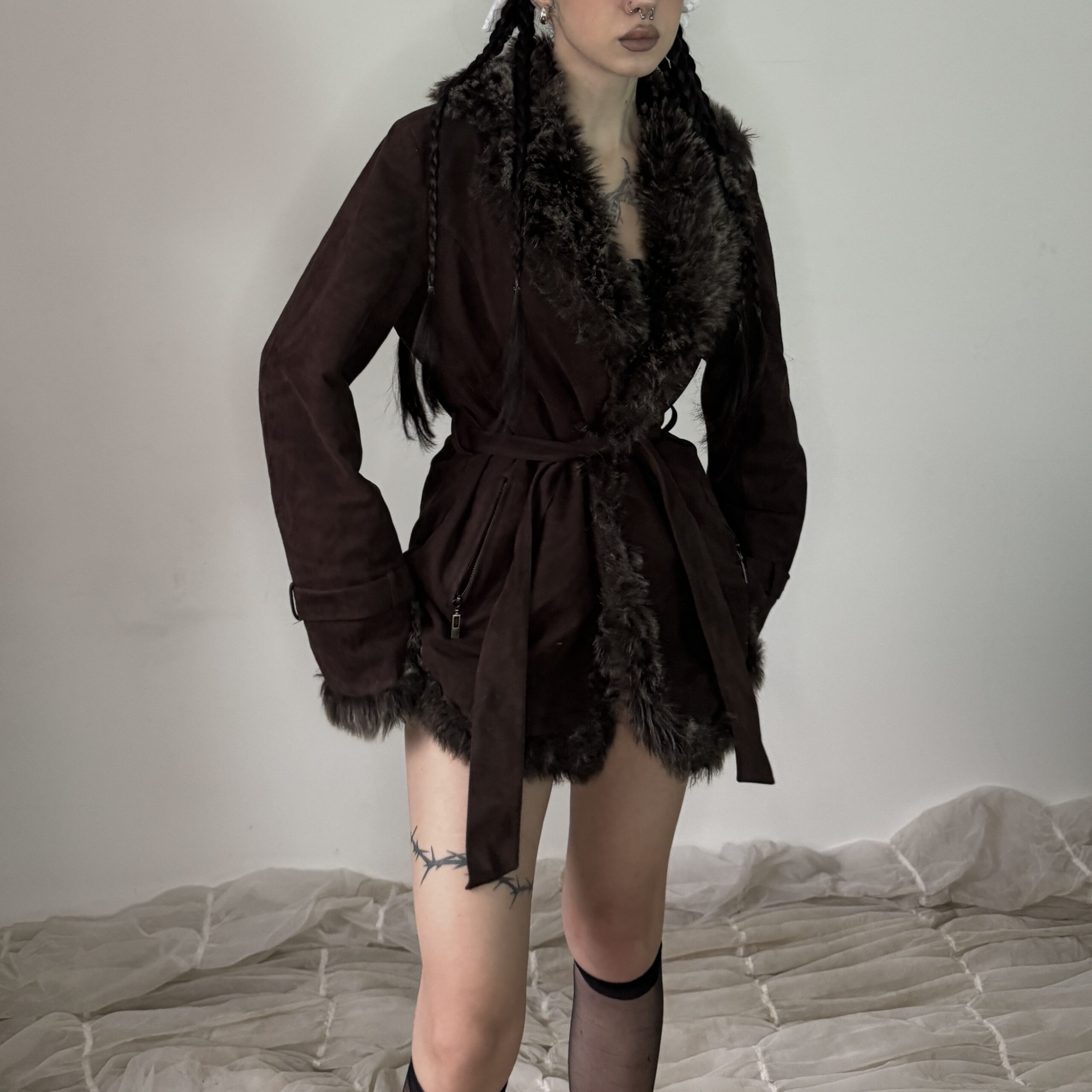VINTAGE JACKET w FUR