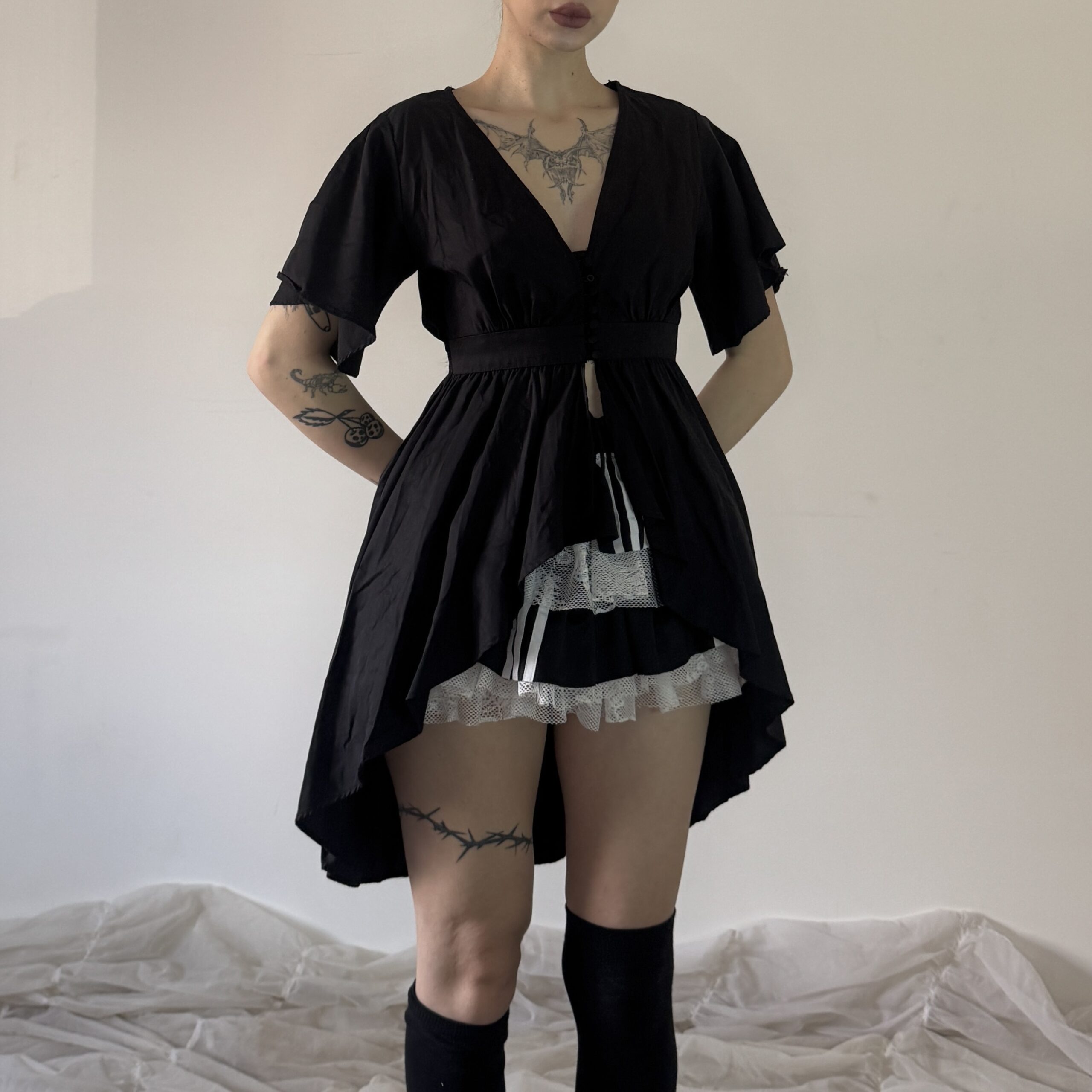 BLACK TOP / DRESS - Obrázek 5