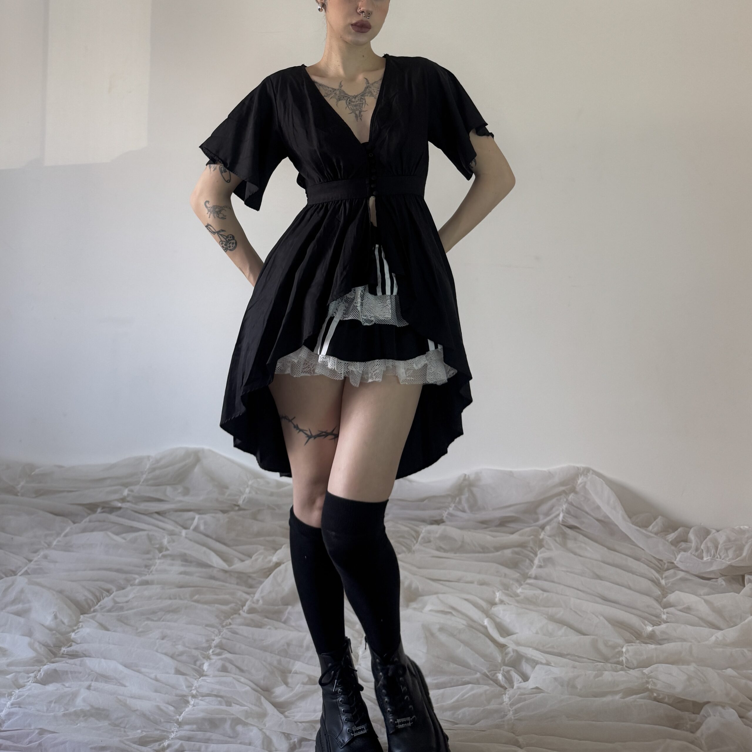 BLACK TOP / DRESS - Obrázek 2