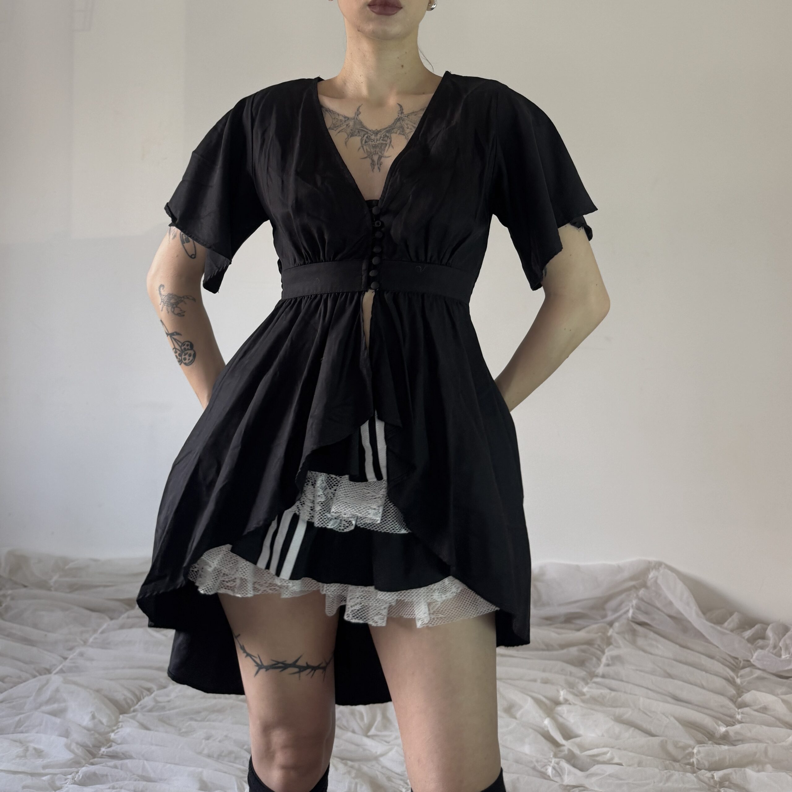 BLACK TOP / DRESS