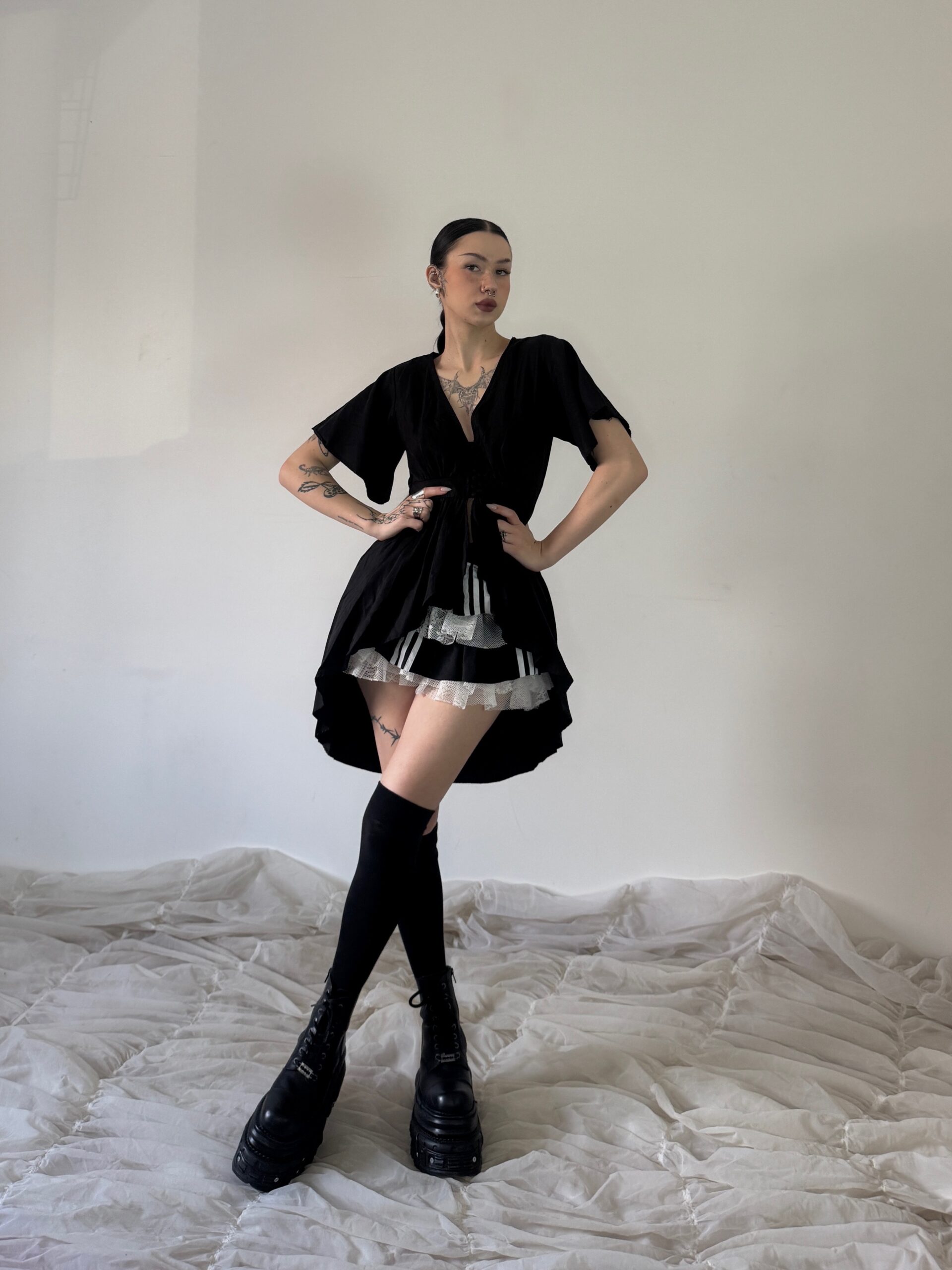 BLACK TOP / DRESS - Obrázek 4