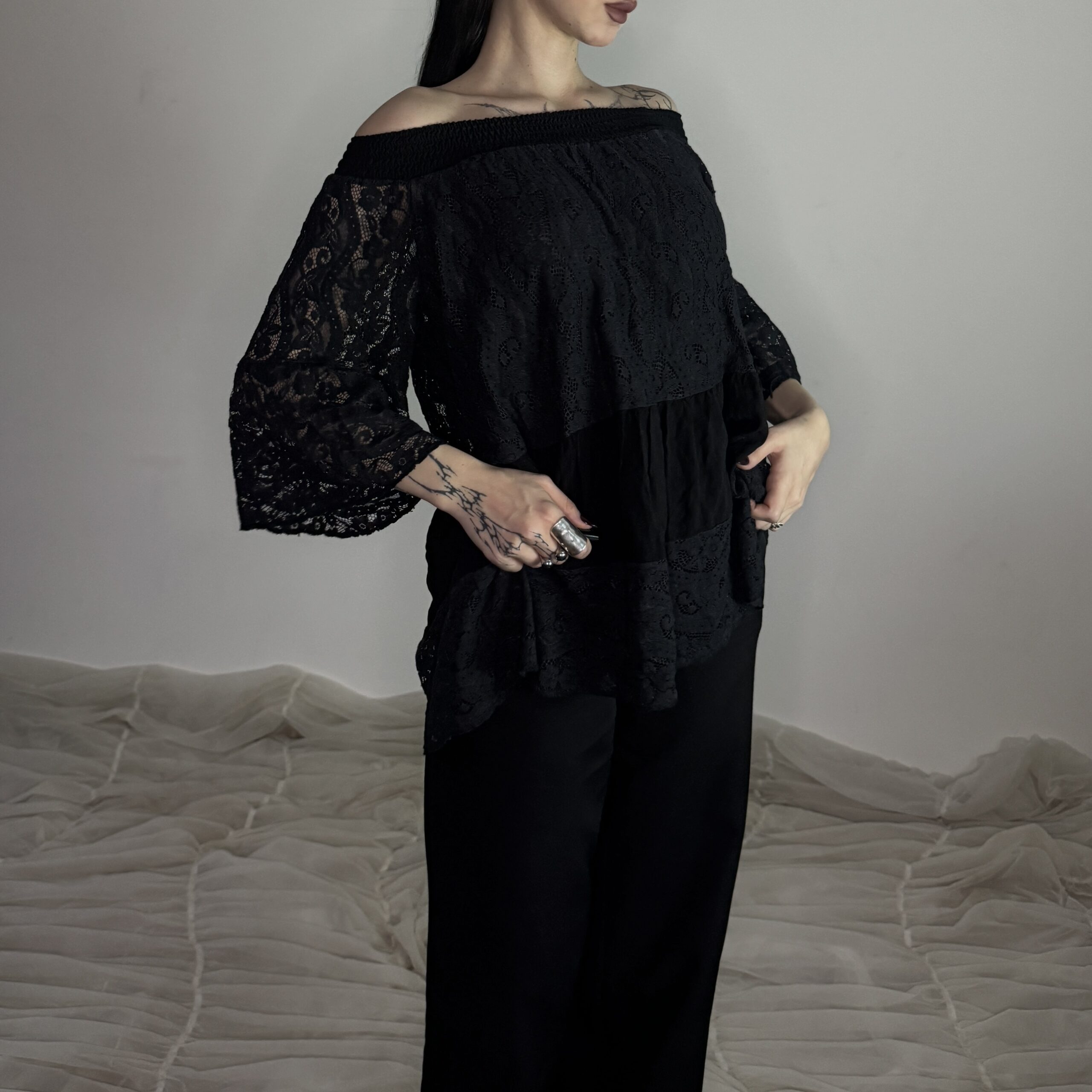 VINTAGE LACE TOP - Obrázek 6