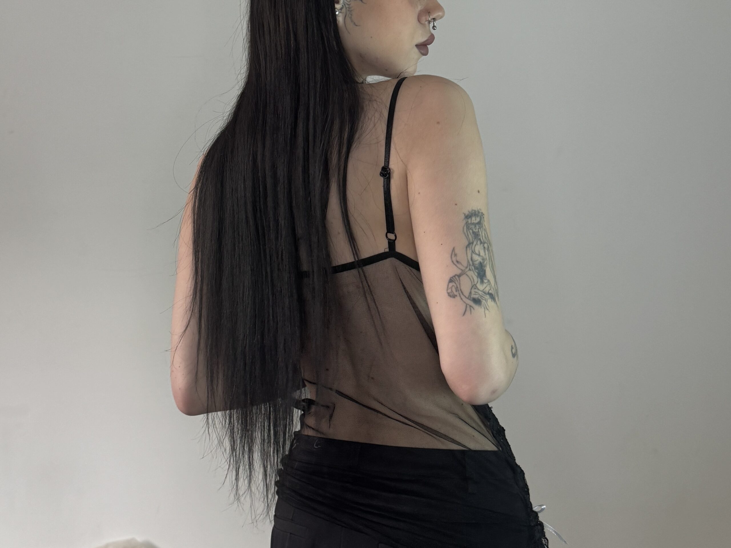 Y2K LACE TOP - Obrázek 5