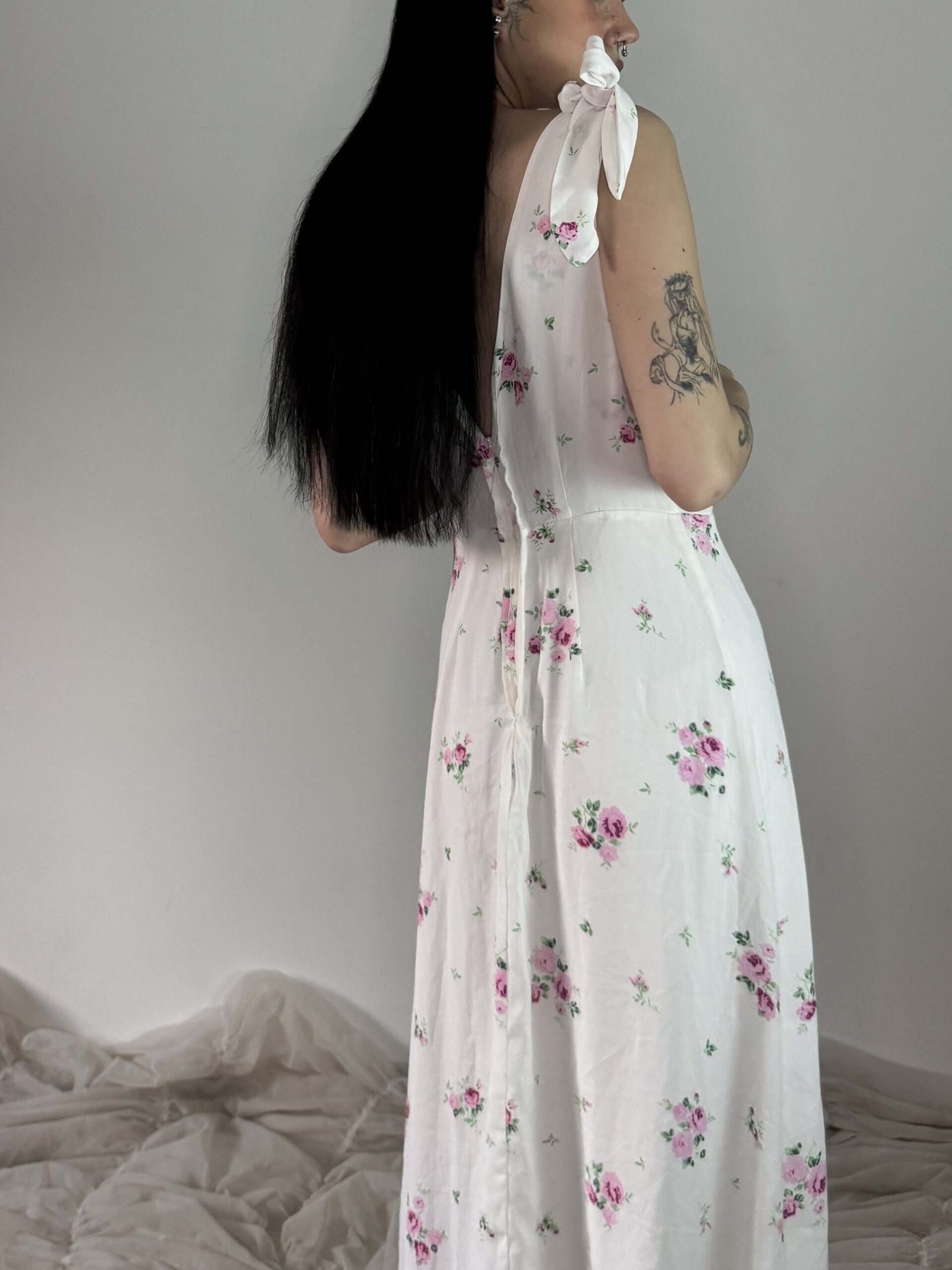 MAXI FLORAL DRESS - Obrázek 7